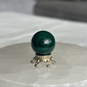 Malachite mini sphere